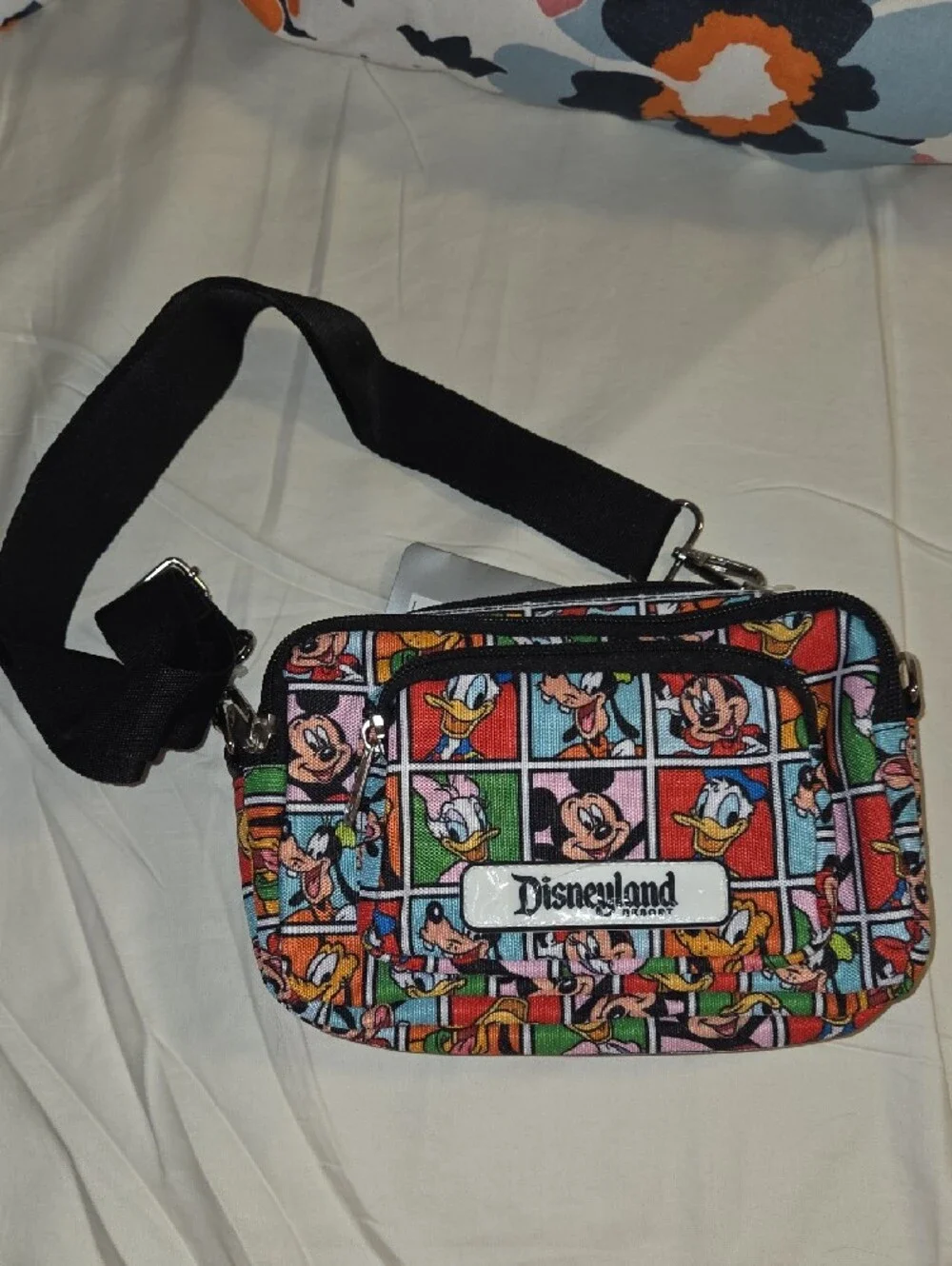 Multicolor Mickey & Friends Crossbody Bag